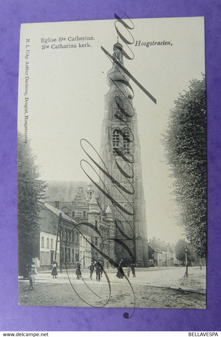 Hoogstraten. Kerk Sint Catherina Uitg. A. Declercq N°1 - Hoogstraten