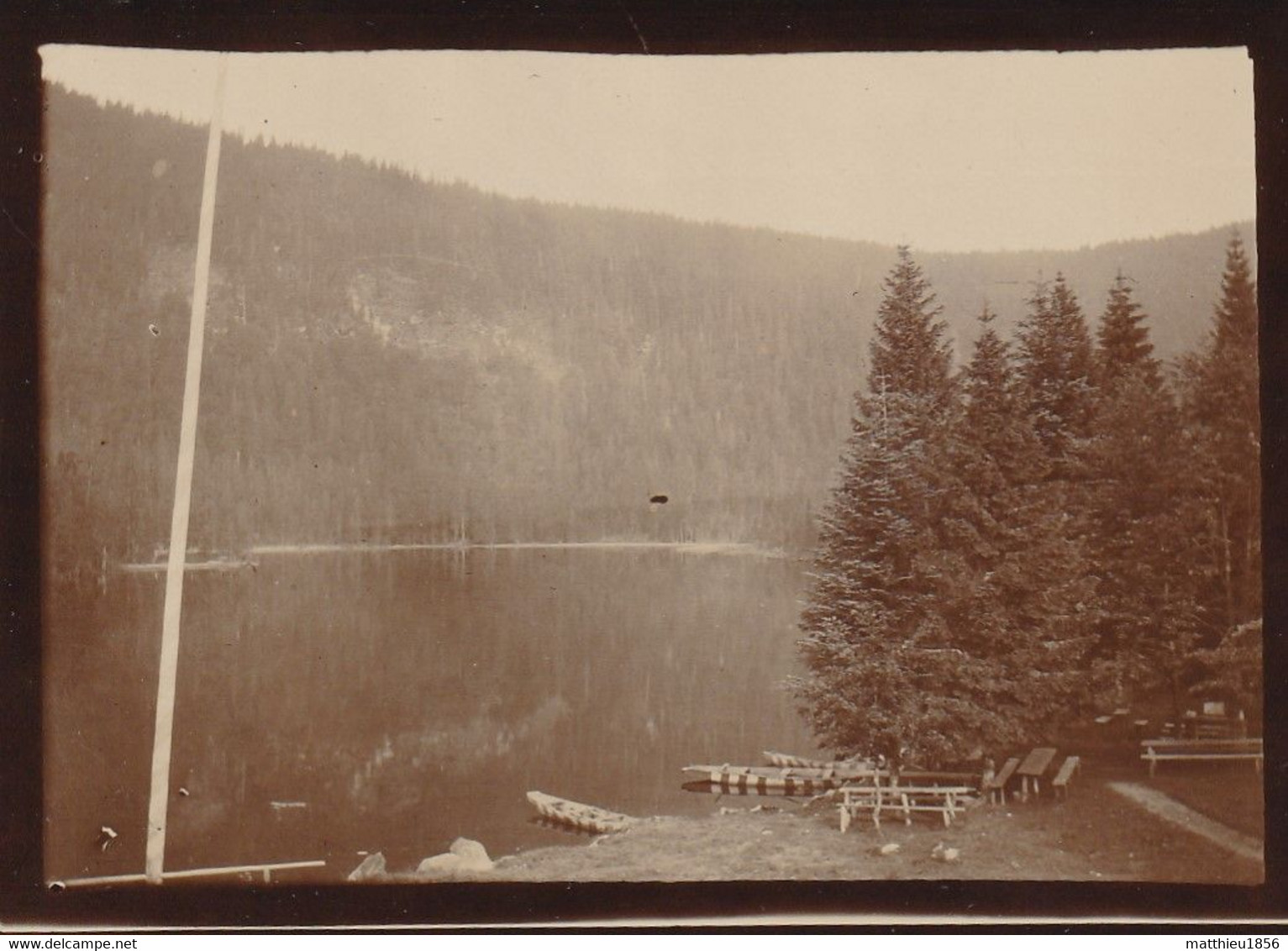 Foto 1895 In Der Nähe Von Bodenmais Und Eisenstein (Bohmerwald) - Arbersee (A239) - Bodenmais