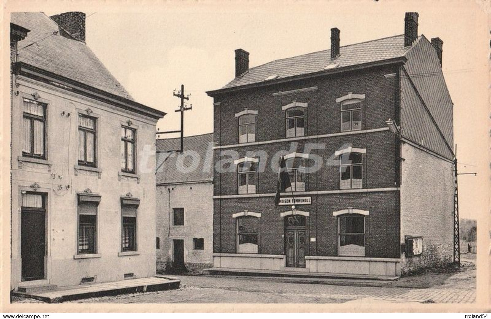 CP, Hainaut, Nalinnes, La Maison Communale, éditions Boile à Nalinnes, THILL-NELS - Ham-sur-Heure-Nalinnes