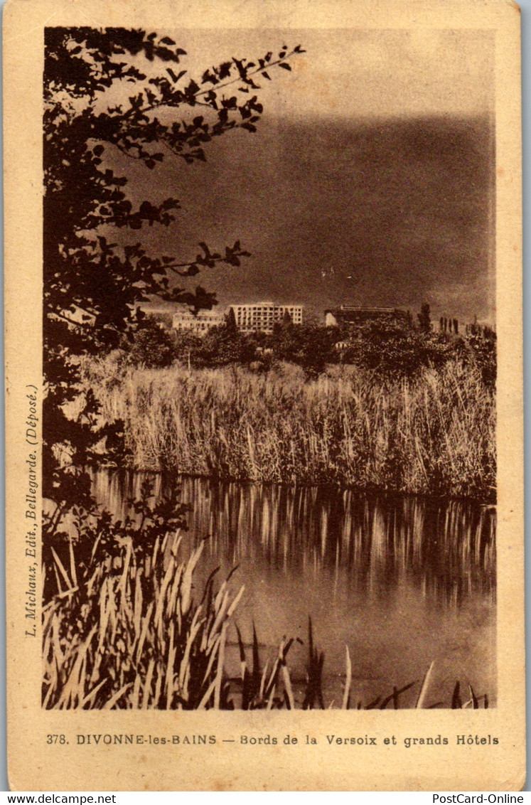 32820 - Frankreich - Divonne Les Bains , Bords De La Versoix Et Grands Hotels - Divonne Les Bains