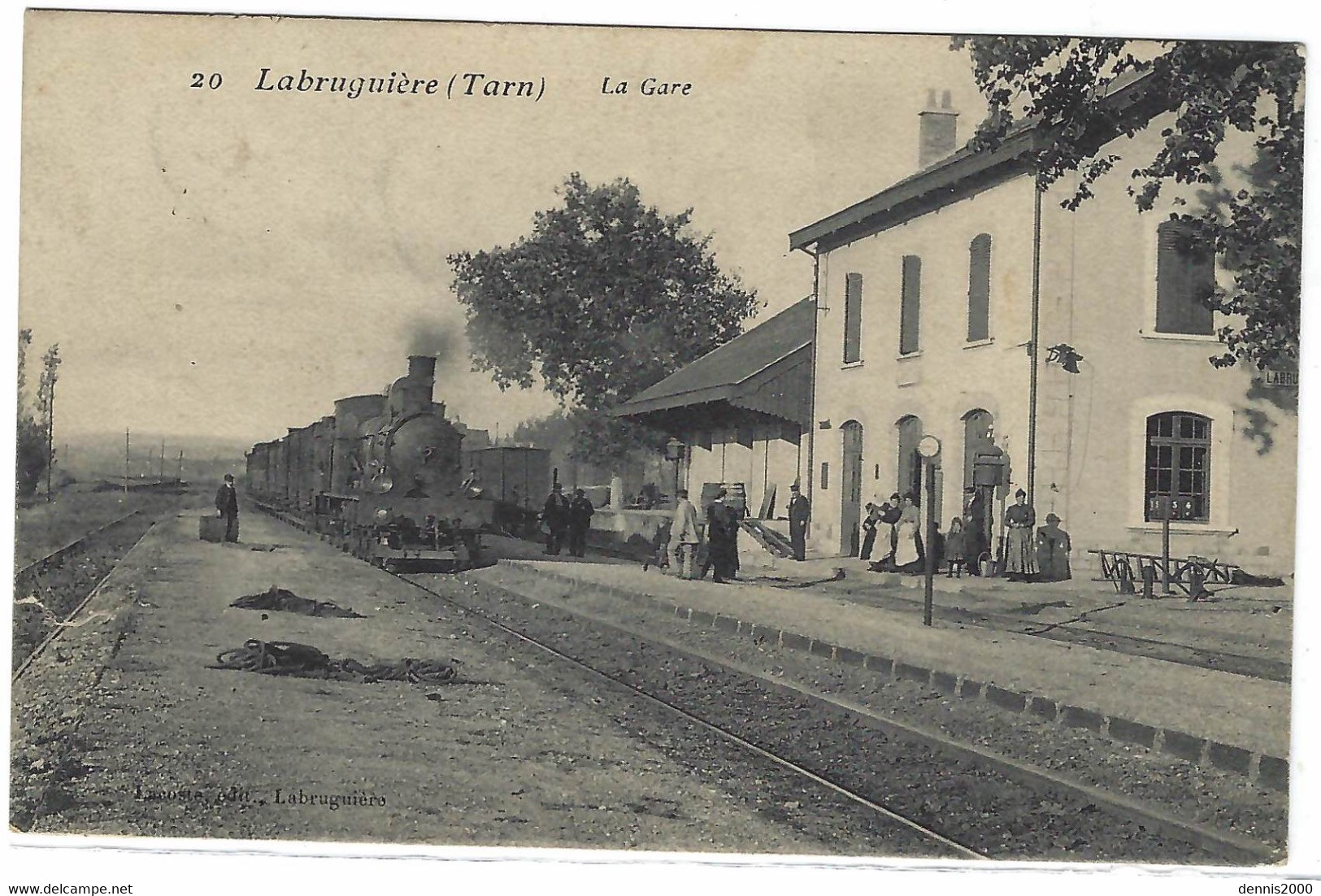 LABRUGUIERE (81) - La Gare - Ed. Lacoste, Labruguiere - Labruguière