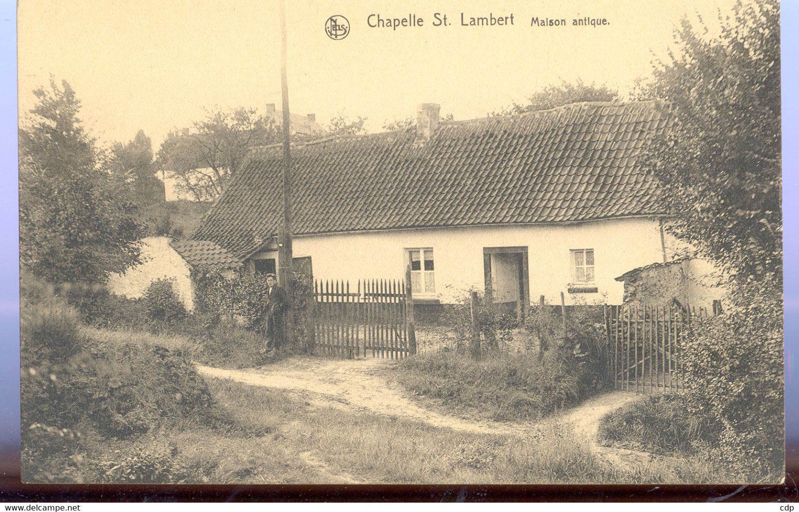 Cpa Chapelle St Lambert - Lasne