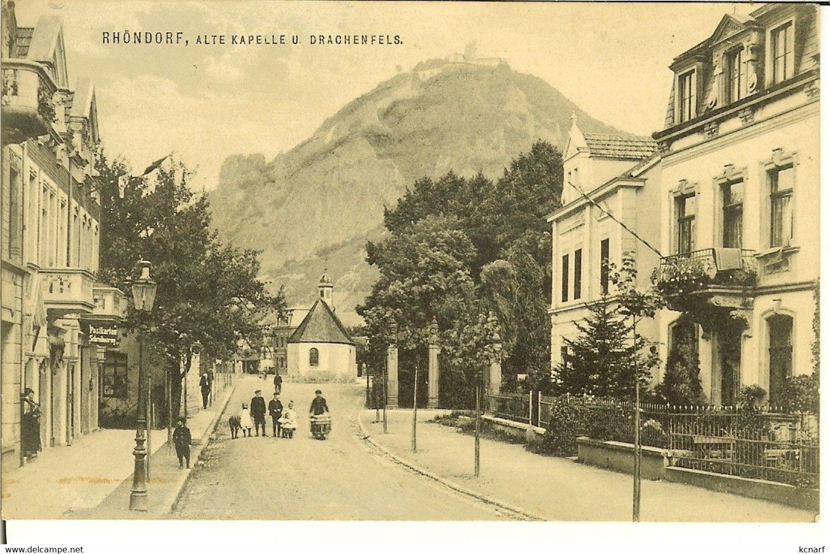 CP De RHÖNDORF " Alte Kapelle U. Drachenfels "  ( Bad Honnef ) - Röhndorf