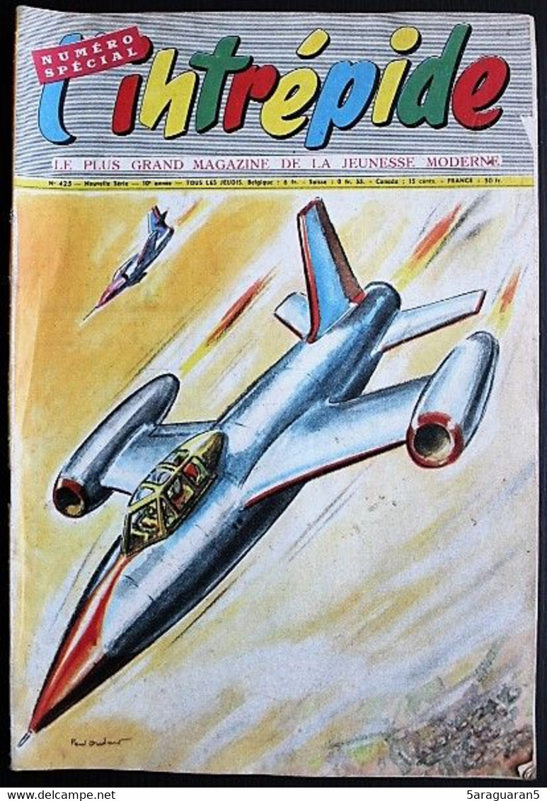L'intrépide (2ème Série) - N° 425 - 19 Décembre 1957 - L'Intrépide