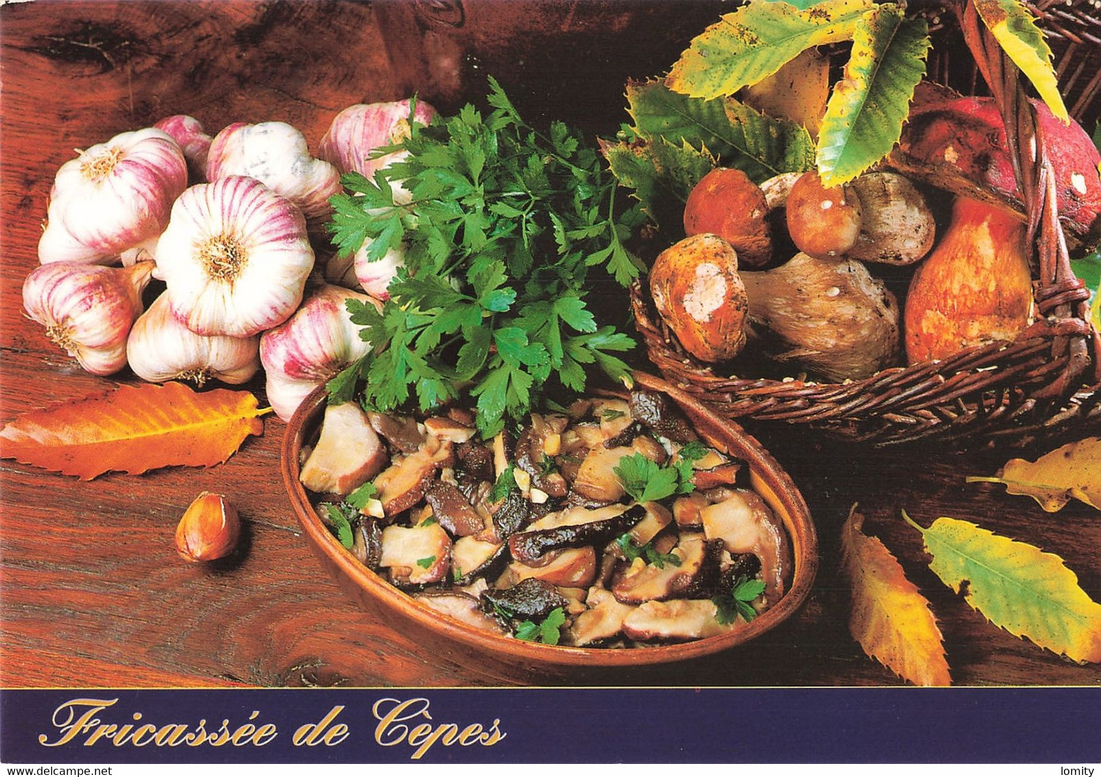 Recette De Cuisine CPM Fricassée De Cèpes - Recettes (cuisine)