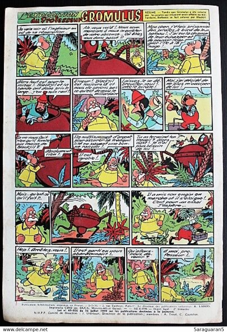 L'intrépide (2ème Série) - N° 340 - 03 Mai 1956 - L'Intrépide
