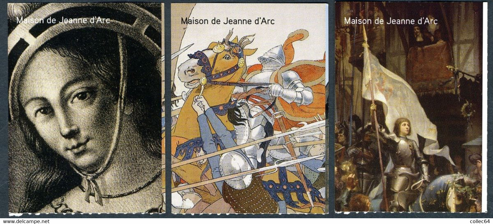 ORLEANS - Maison De Jeanne D'Arc - 3 Tickets Différents - Toegangskaarten