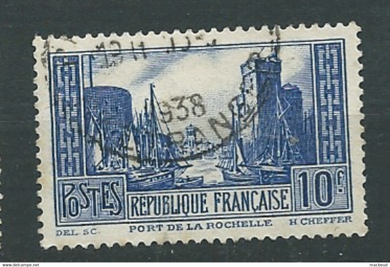 France - Yvert N° 261   TYPE 3  Oblitéré   -  Pal 9616 - Used Stamps
