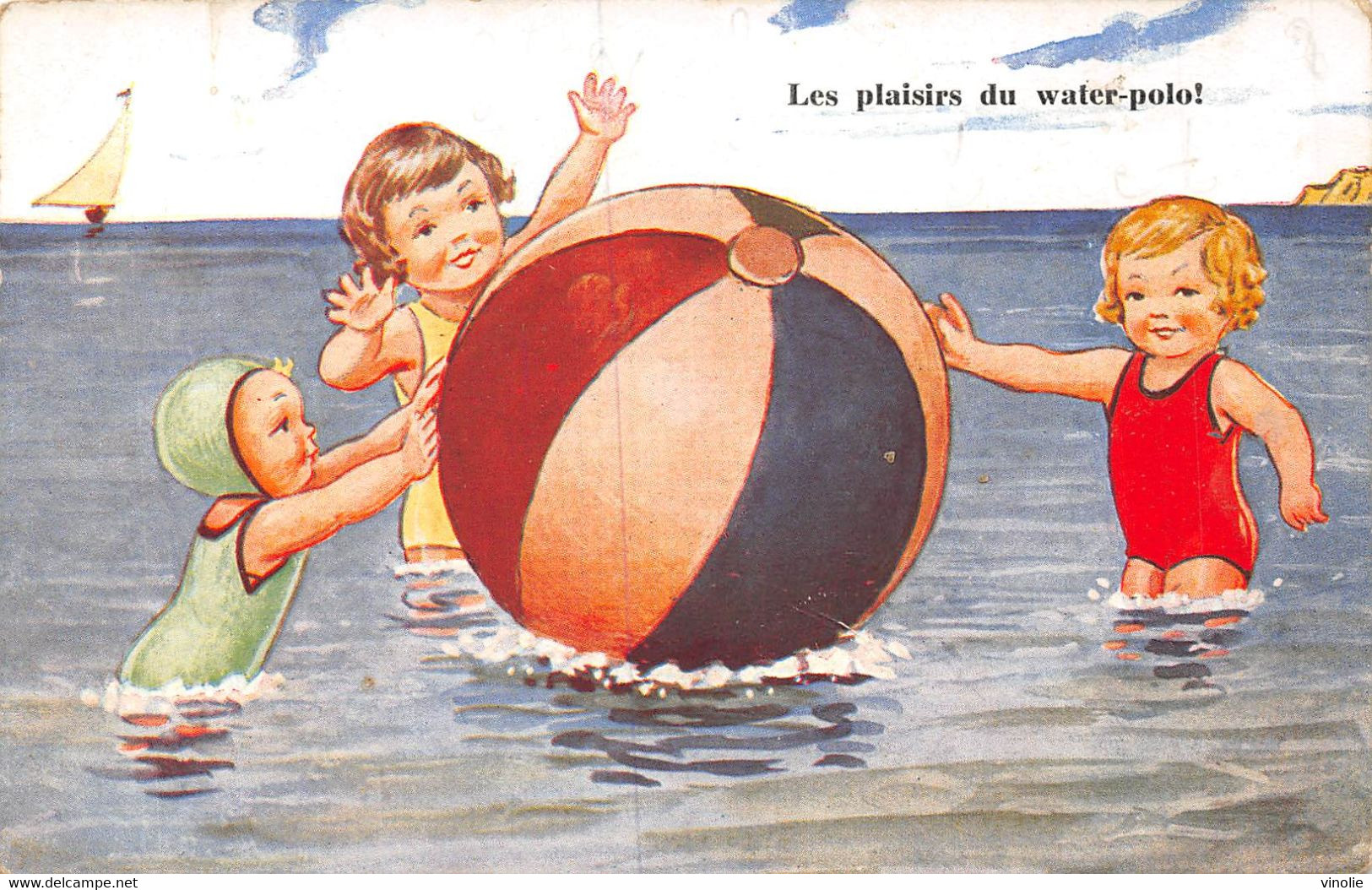 PIE-FO-22-3340 : LES PLAISIRS DU WATER-POLO - Wasserski