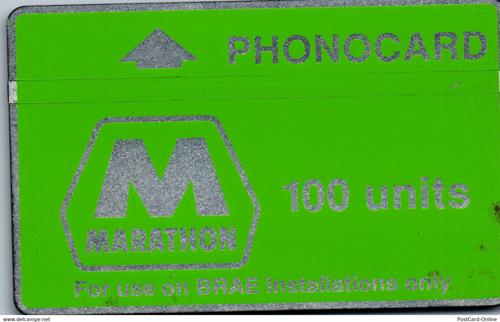 15520 - Großbritannien - Marathon , BRAE Installations - [ 8] Firmeneigene Ausgaben