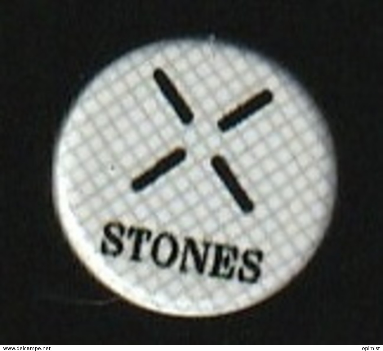 73989- Pin's .Stones. - Musique