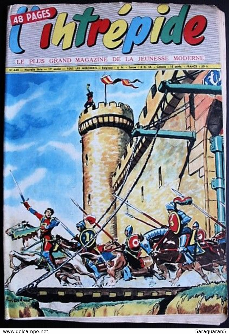 L'intrépide (2ème Série) - N° 448 - 28 Mai 1958 - L'Intrépide