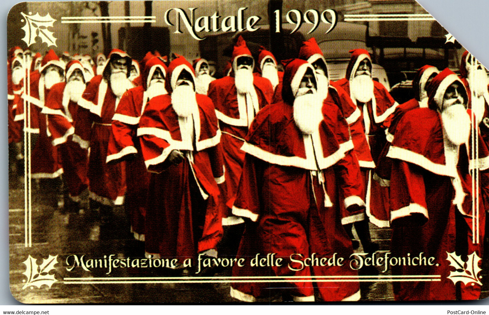 15795 - Italien - Manifestazione A Favore Delle Schede Telefoniche , Natale 1999 - Öff. Diverse TK