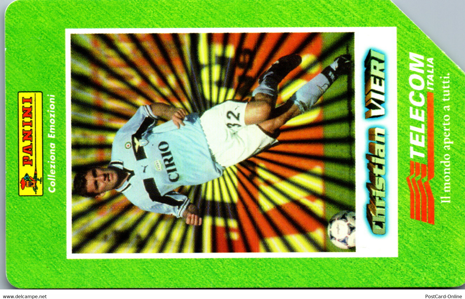 15800 - Italien - Panini , Christian Vieri , Football - Öff. Diverse TK