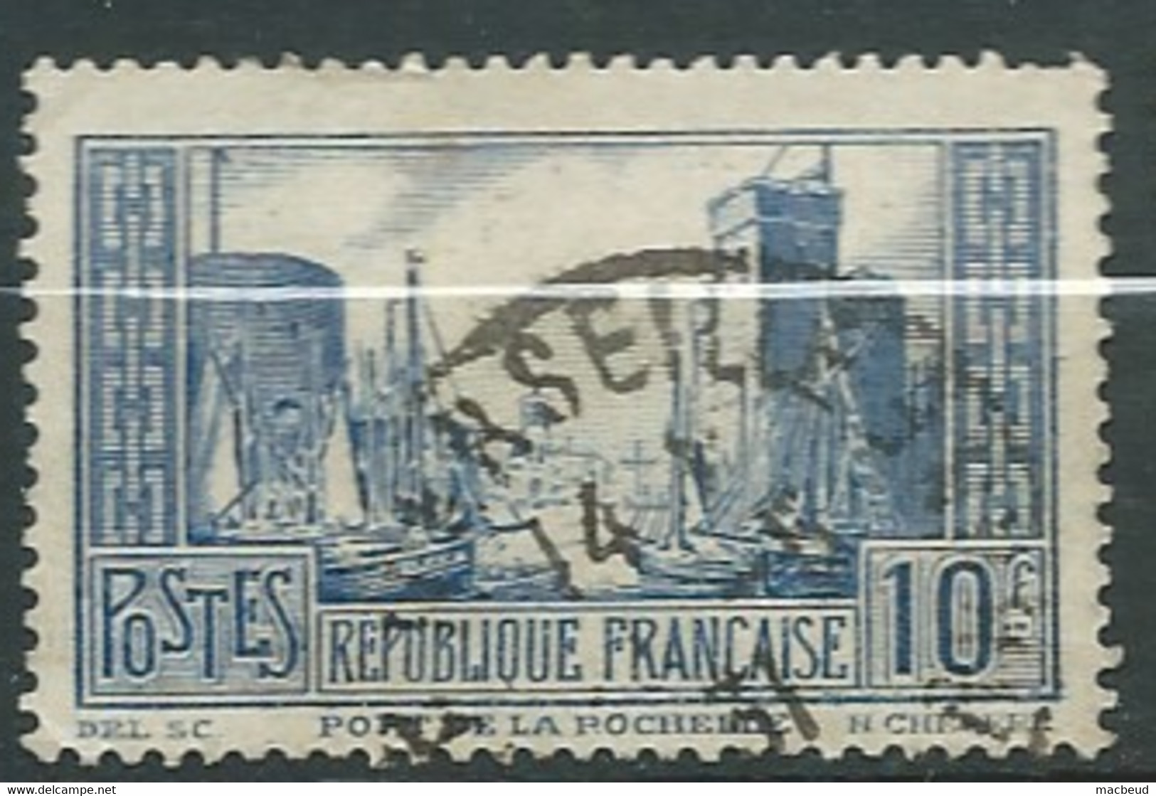 France - Yvert N° 261 Type 3 Oblitéré  - Pal 9706 - Usati