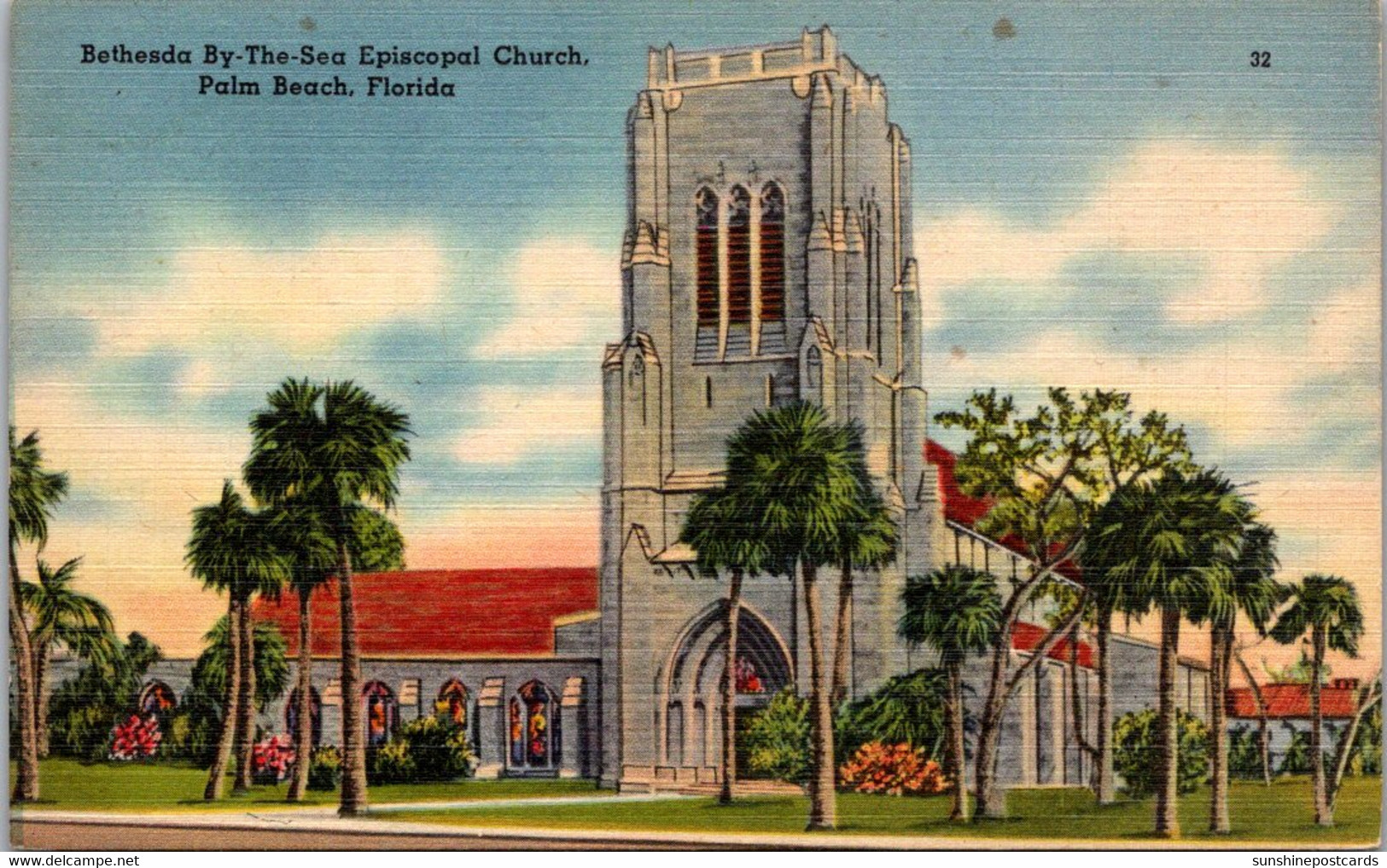 Florida Palm Beach Bethesda By-The-Sea Episcopal Church - Palm Beach