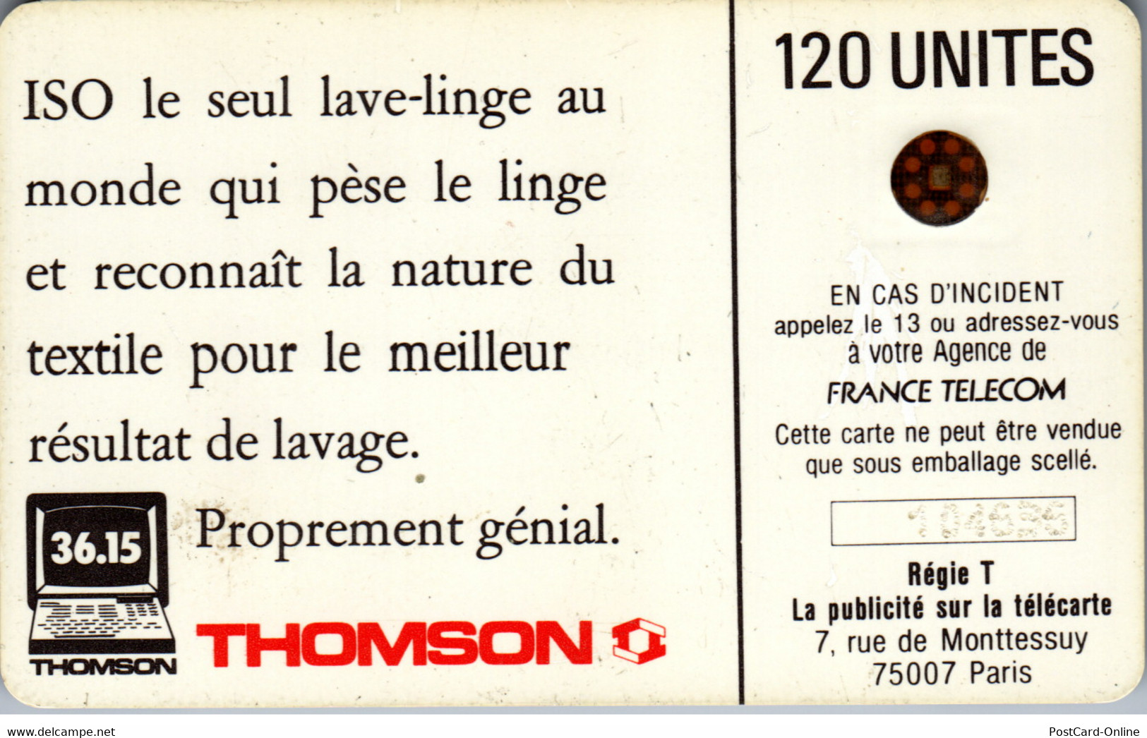 16075 - Frankreich - Thomson - 120 Eenheden
