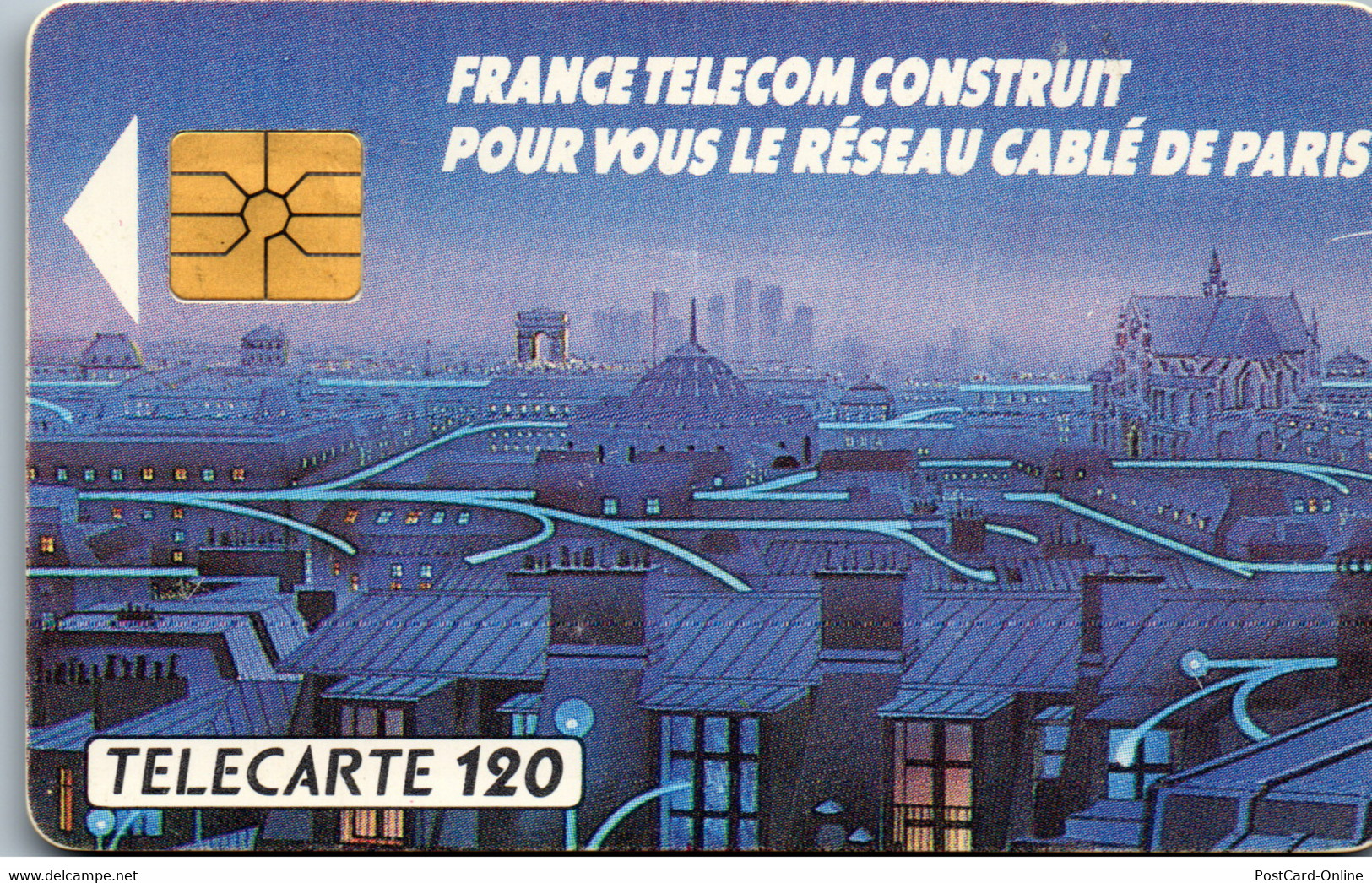 16077 - Frankreich - Paris Cable TV - 120 Eenheden