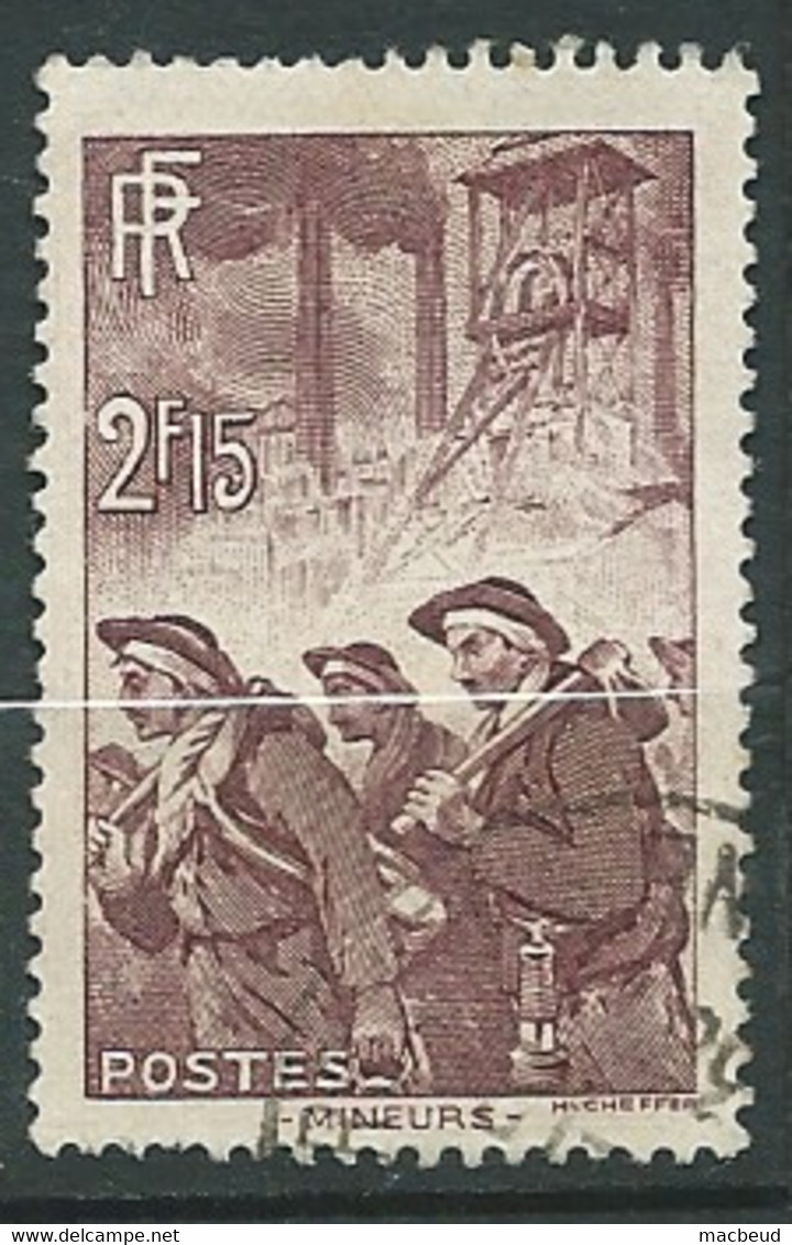 France - Yvert N° 390 Oblitéré - Pal 9805 - Used Stamps