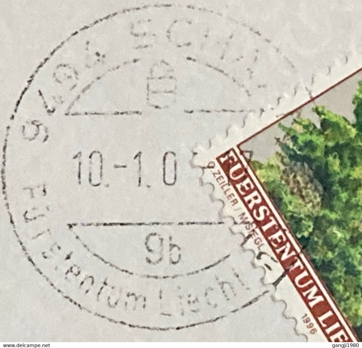 LIECHTENSTEIN 2006, 3 STAMPS USED IN SWITZERLAND REGISTERED!!! INTERESTING SCHAAN CITY CANCELLATION!!! COVER TO ENGLAND - Lettres & Documents