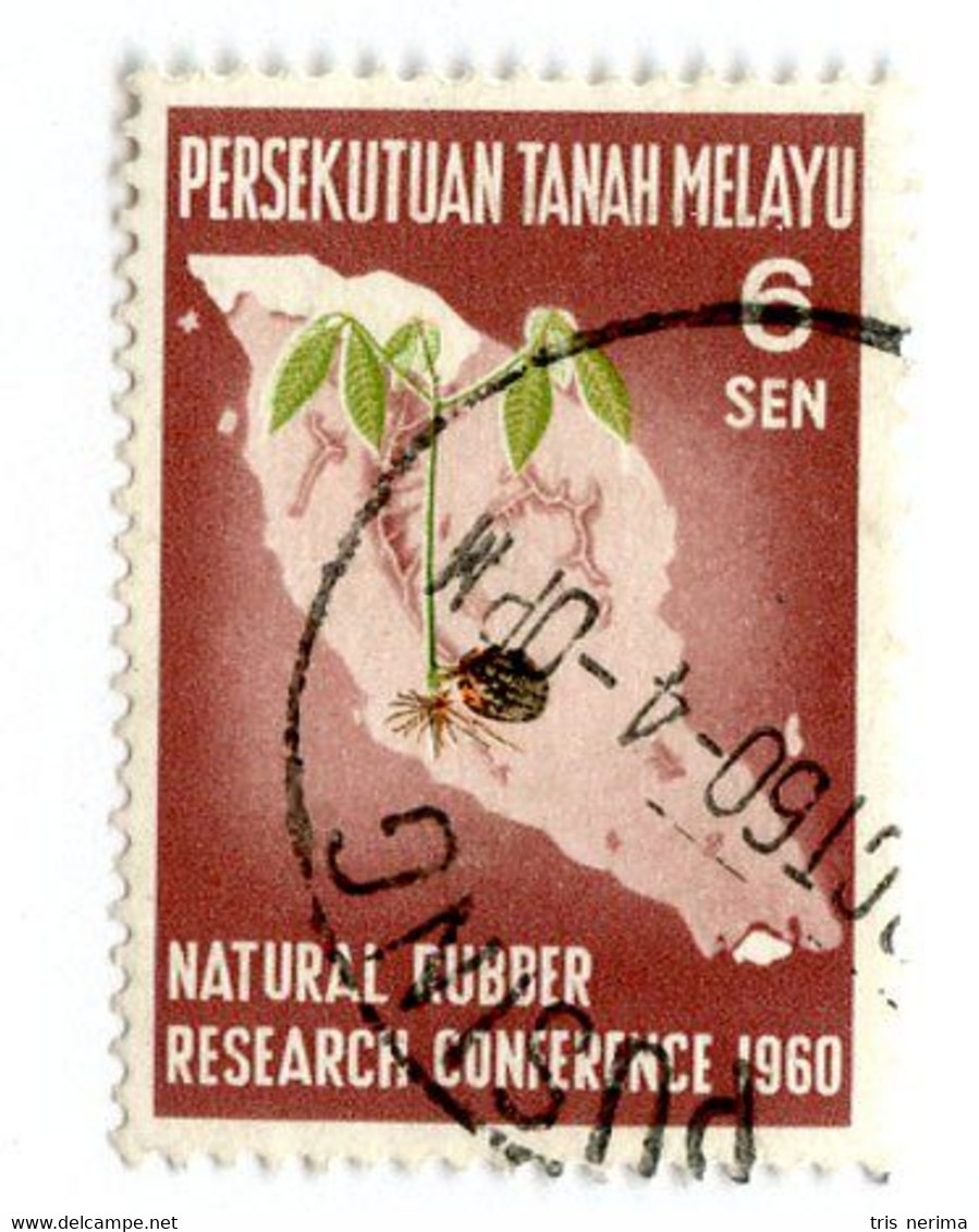 10328 Fed.of Malaya 1960 Scott # 96 Used OFFERS WELCOME! - Federation Of Malaya