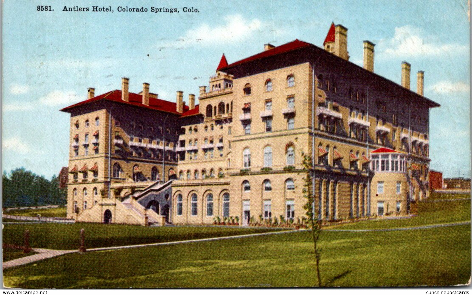 Colorado Colorado Springs The Antlers Hotel 1912 - Colorado Springs