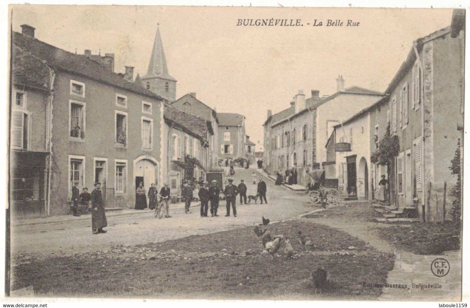 VOSGES BULGNEVILLE : LA BELLE RUE - Bulgneville