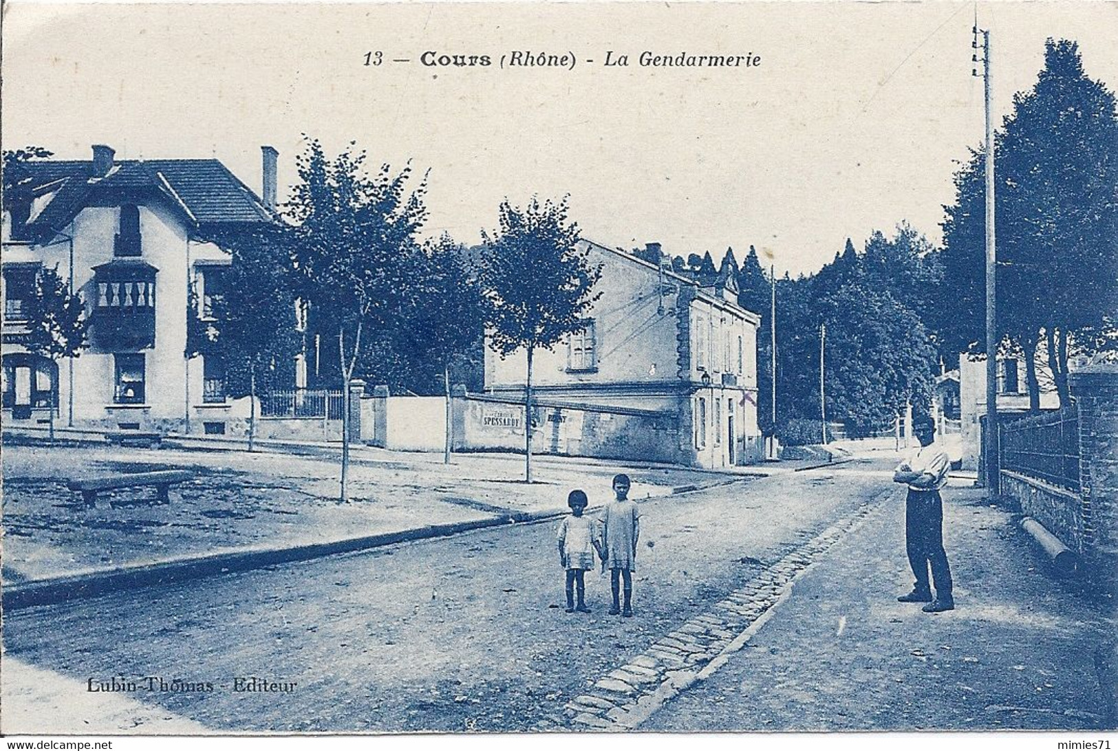 CPA 69 COURS LA GENDARMERIE - Cours-la-Ville