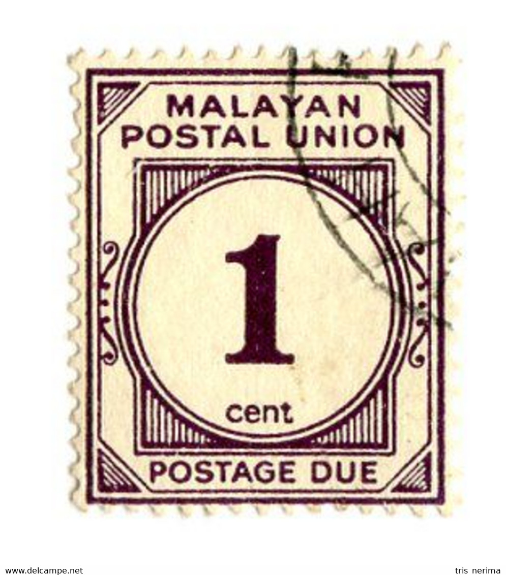 10336 Fed.of Malaya 1938 Scott # J7 Used OFFERS WELCOME! - Federation Of Malaya