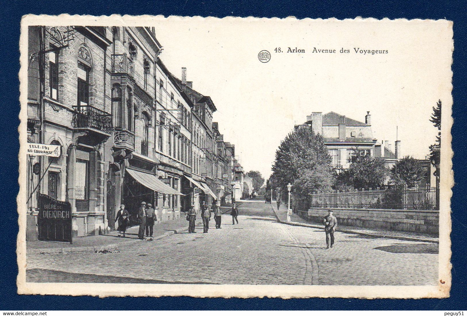 Arlon. Avenue Des Voyageurs. Café-Hôtel Du Commerce. - Arlon