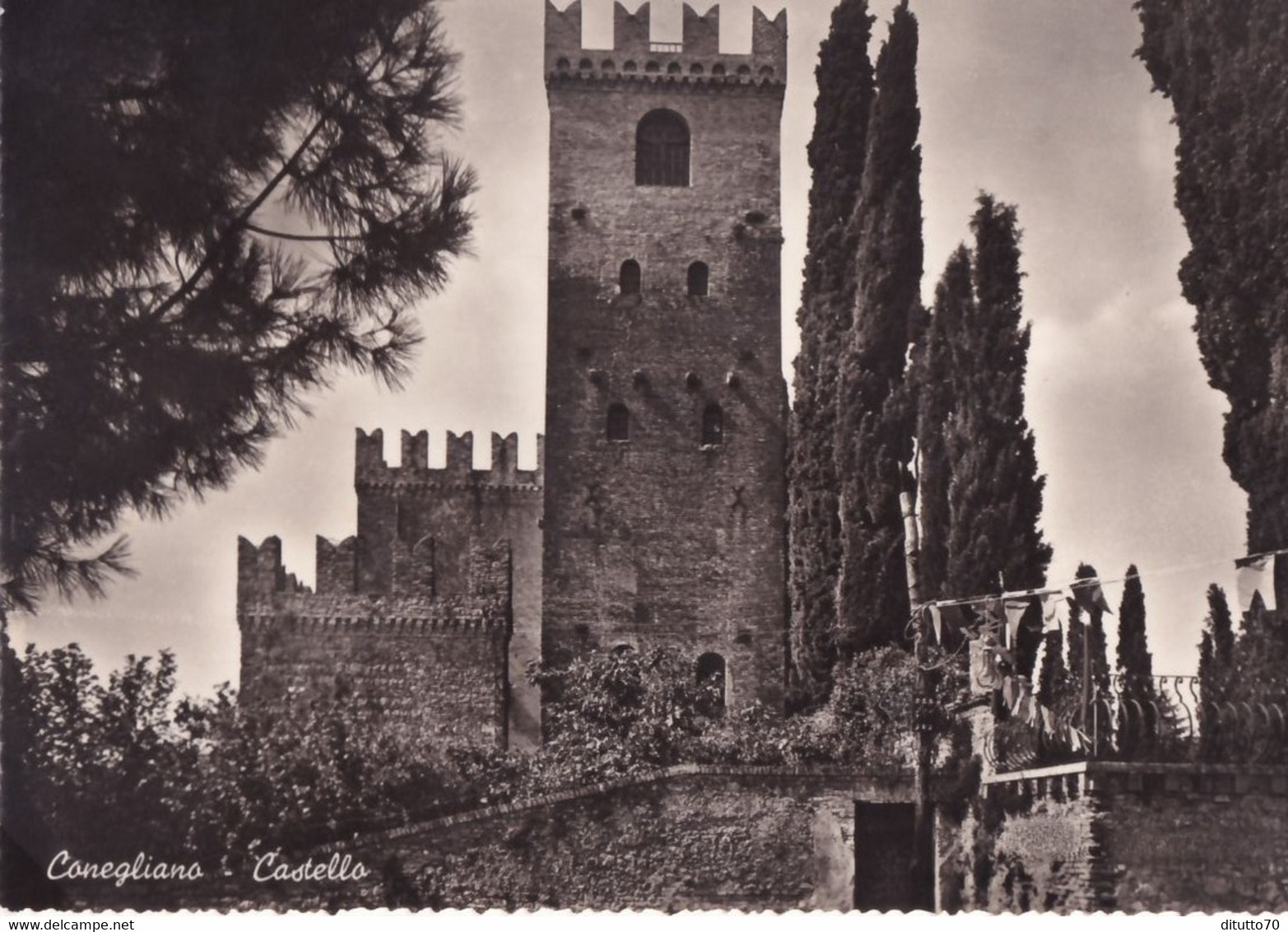 Conegliano - Castello - Formato Grande Non Viaggiata – FE170 - Treviso