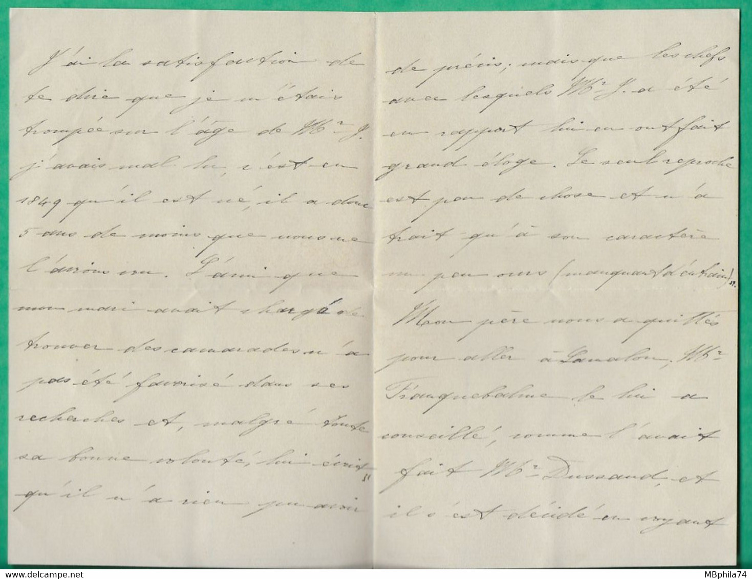 N°90 SAGE CAD TYPE 17 GOUDARGUES GARD BOITE URBAINE A POUR FOIX REEXPEDIE USSAT LES BAINS ARIEGE 1883 COVER FRANCE - 1877-1920: Periodo Semi Moderno