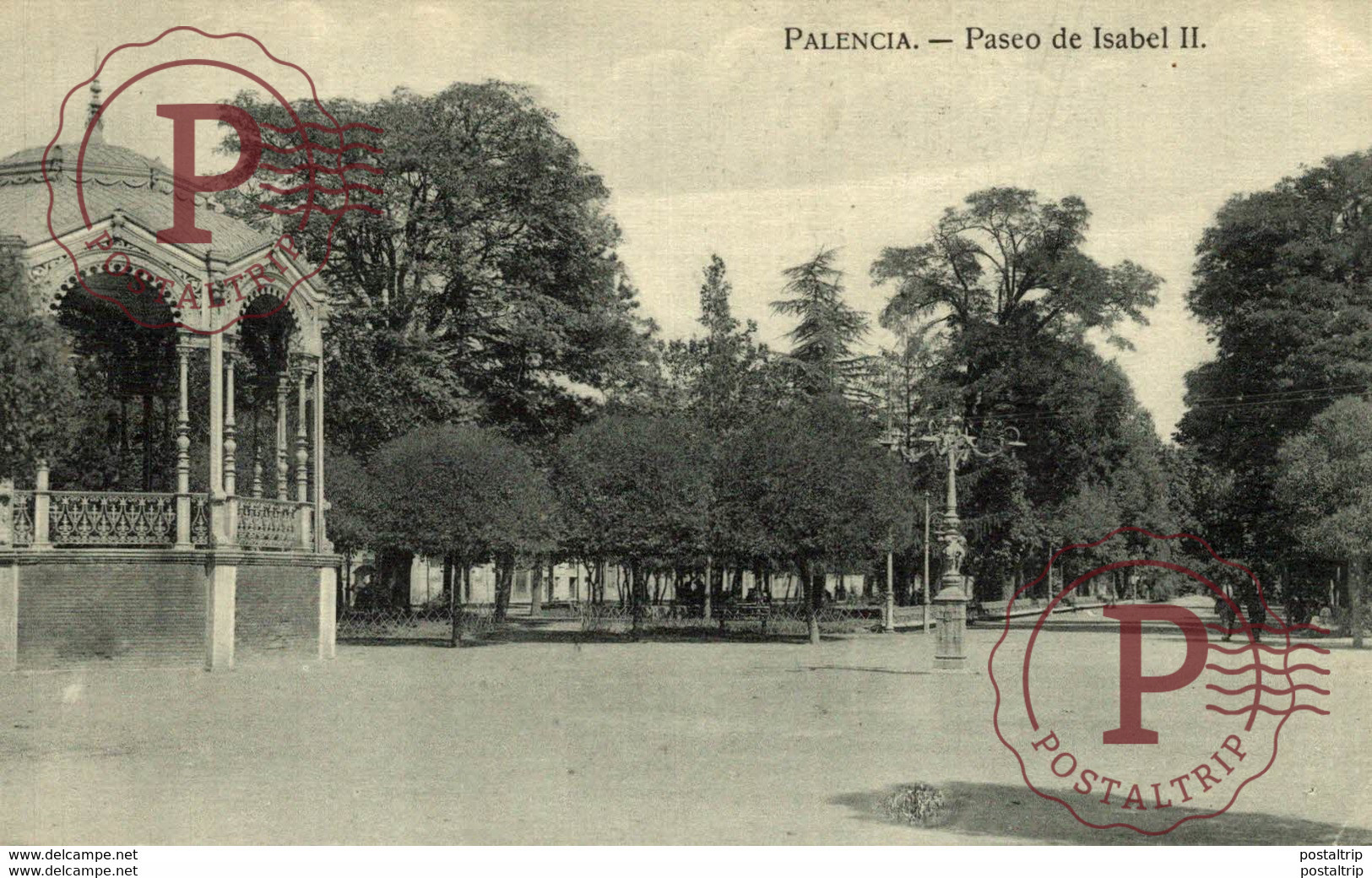 PALENCIA, PASEO DE ISABEL II - Palencia