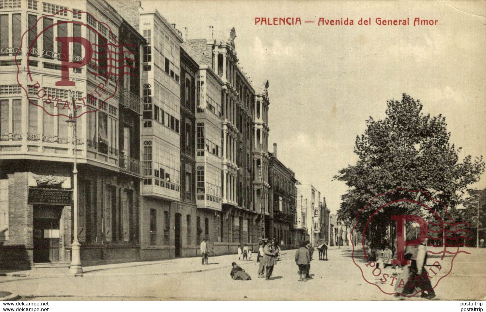 PALENCIA. AVENIDA DEL GENERAL AMOR - Palencia