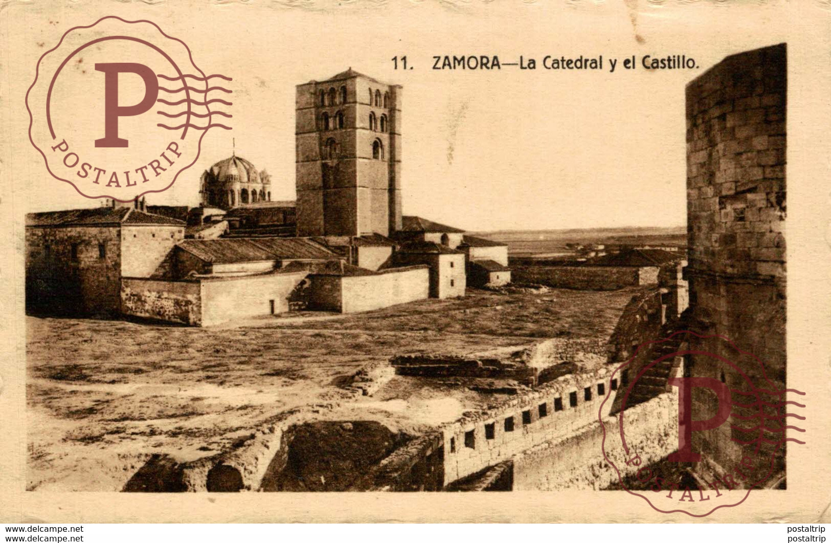 ZAMORA. CATEDRAL Y CASTILLO - Zamora