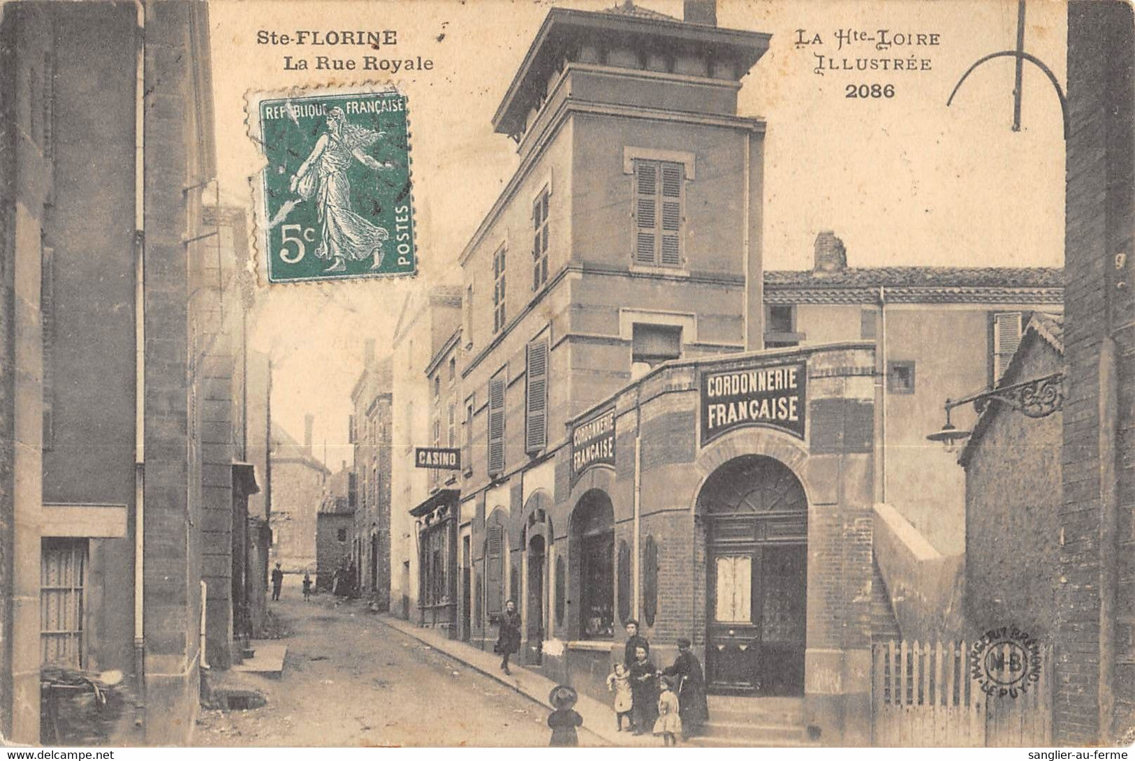 CPA 43 SAINTE FLORINE LA RUE ROYALE - Autres & Non Classés