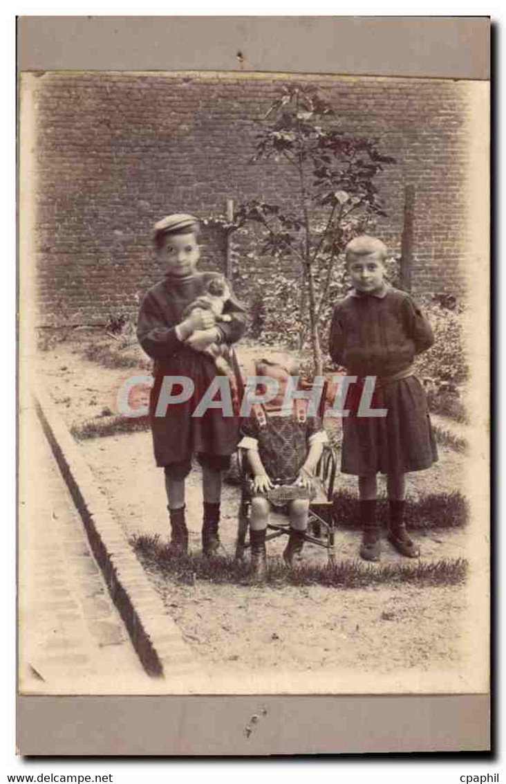 Photo Enfants Chat - Non Classés