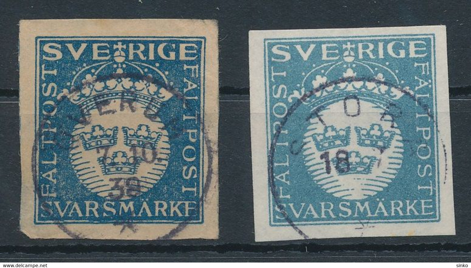 1939. Sweden (Military Post Stamps) - Militärmarken
