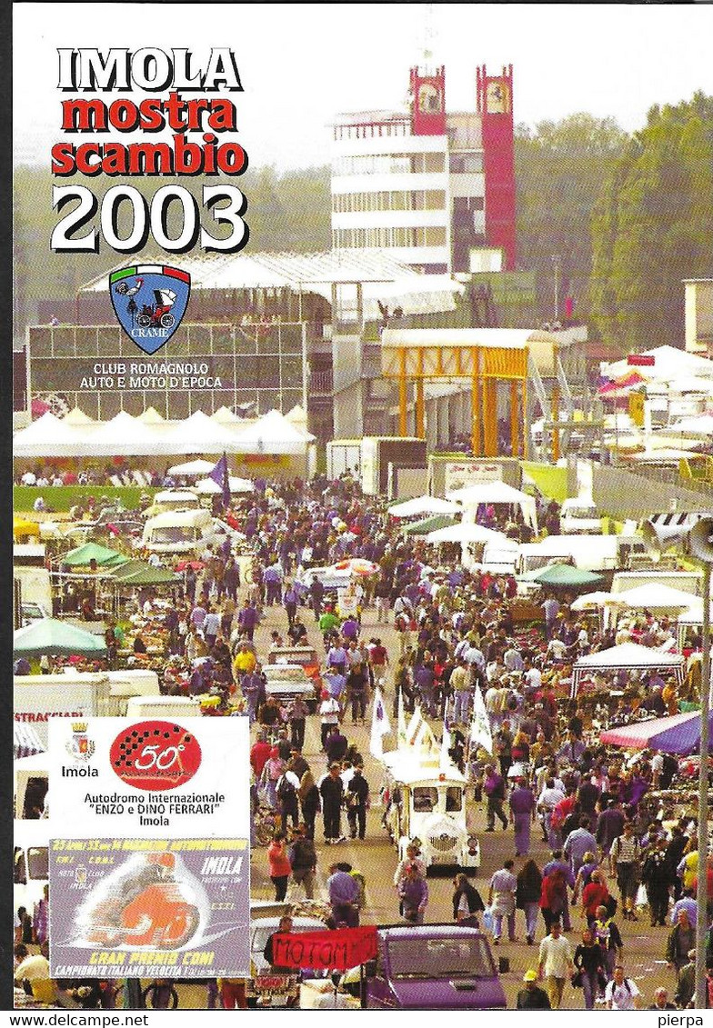 IMOLA - MOSTRA SCAMBIO 2003 - NON VIAGGIATA - Imola