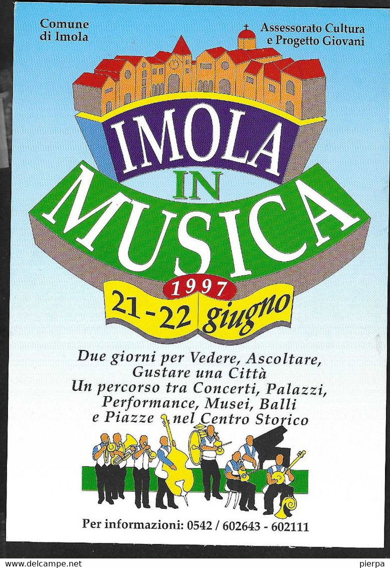 IMOLA IN MUSICA - 1997 - NON VIAGGIATA - Imola