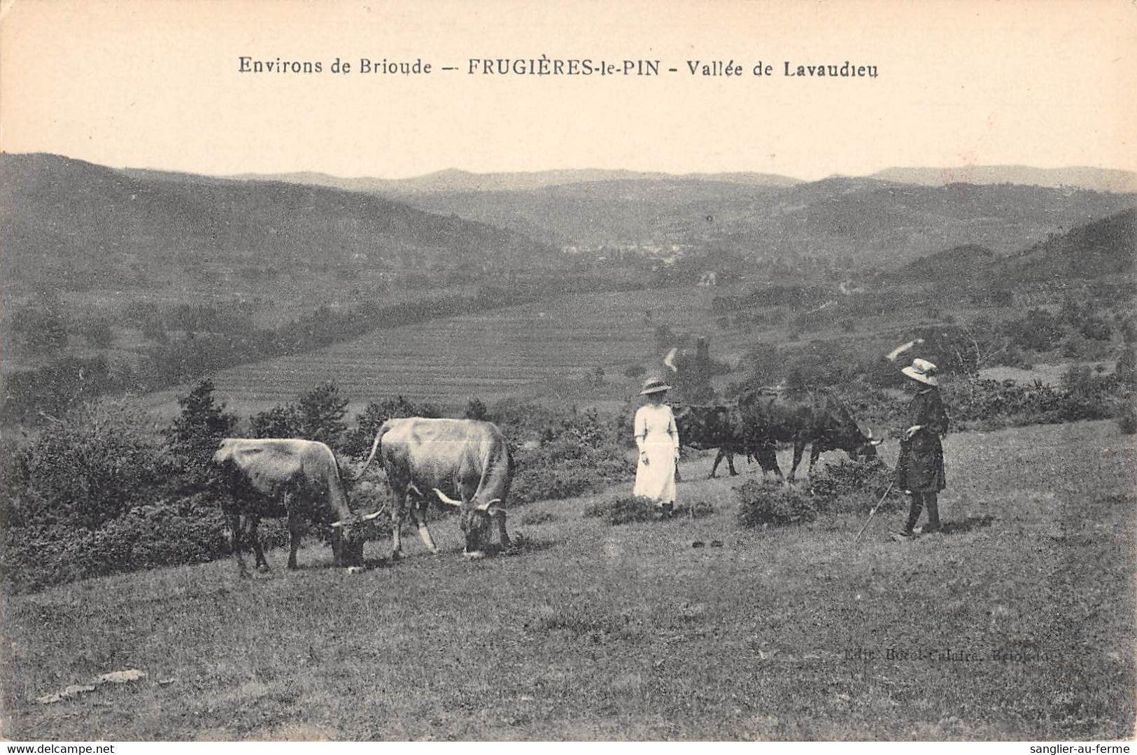 CPA 43 FRUGIERES LE PIN VALLEE DE LAVAUDEU - Altri & Non Classificati