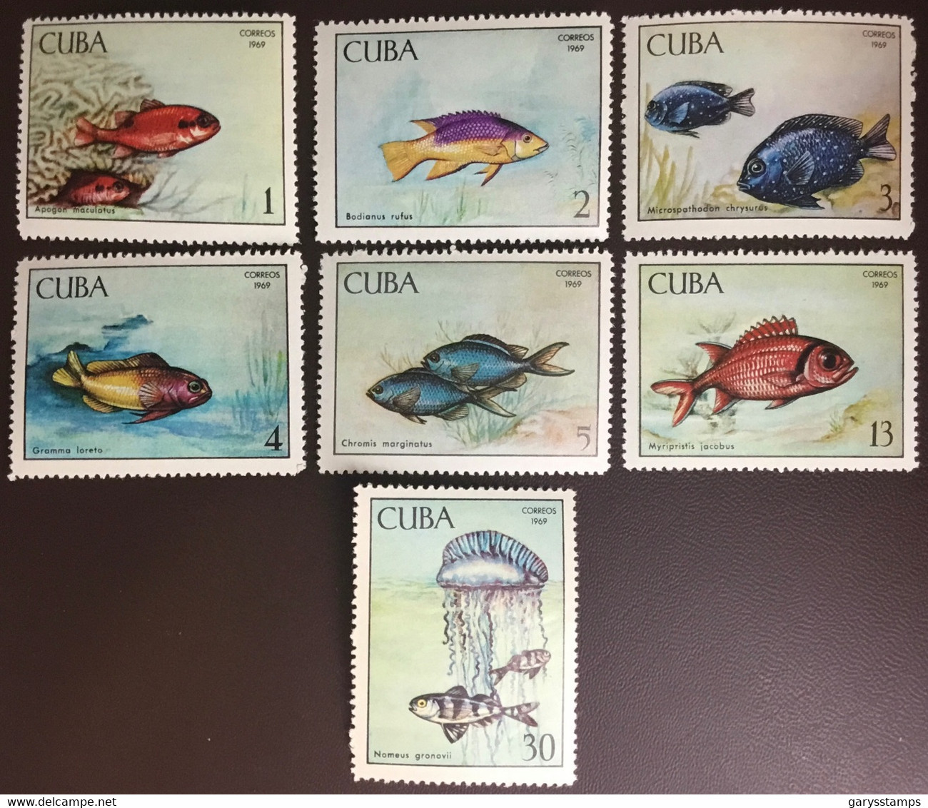 Cuba 1969 Fish MNH - Fische