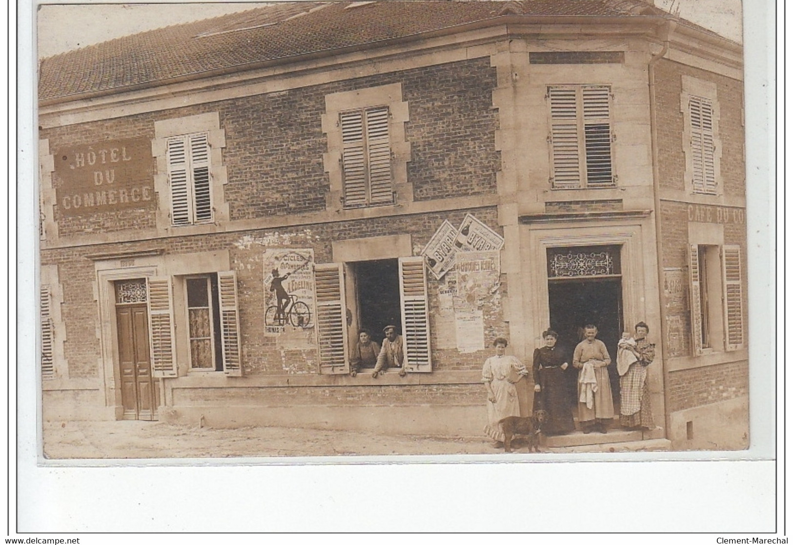 REMBERCOURT AUX POTS : Carte Photo De L'Hôtel Du Commerce Vers 1910 - Très Bon état - Andere & Zonder Classificatie