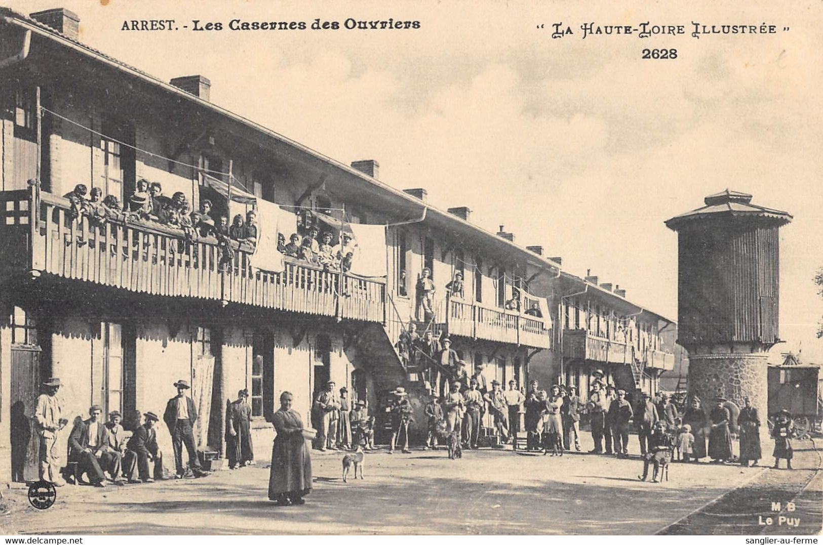 CPA 43 ARREST LES CASERNES DES OUVRIERS - Other & Unclassified