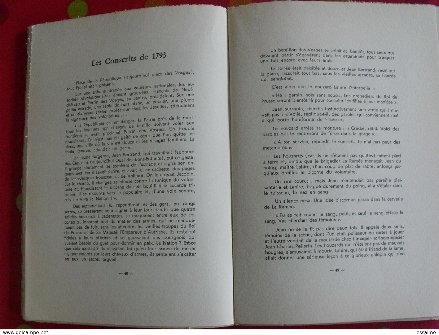 fleurs de nos épines. René Baret robert Javelet Emile Rourlac Goëry Coquart. 1960. numéroté 157. triple dédicace.