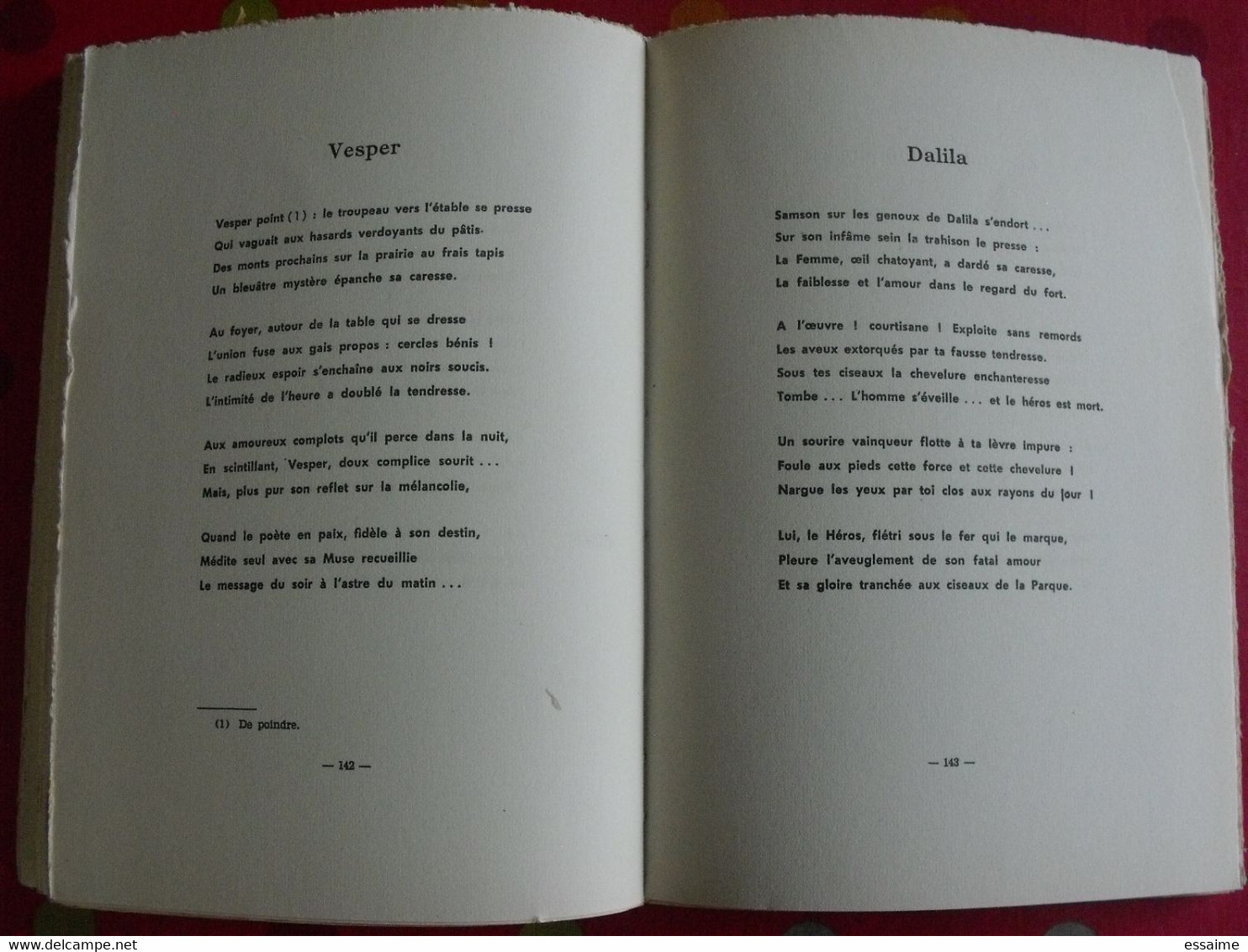 fleurs de nos épines. René Baret robert Javelet Emile Rourlac Goëry Coquart. 1960. numéroté 157. triple dédicace.