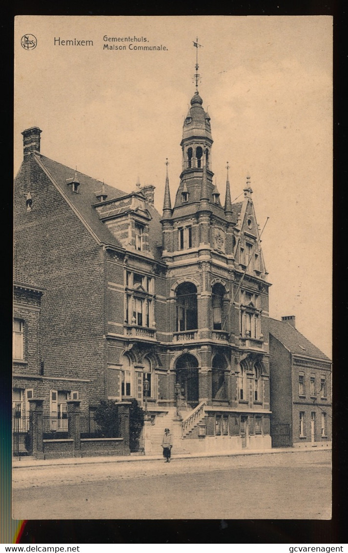 HEMIXEM  GEMEENTEHUIS          2 SCANS - Hemiksem