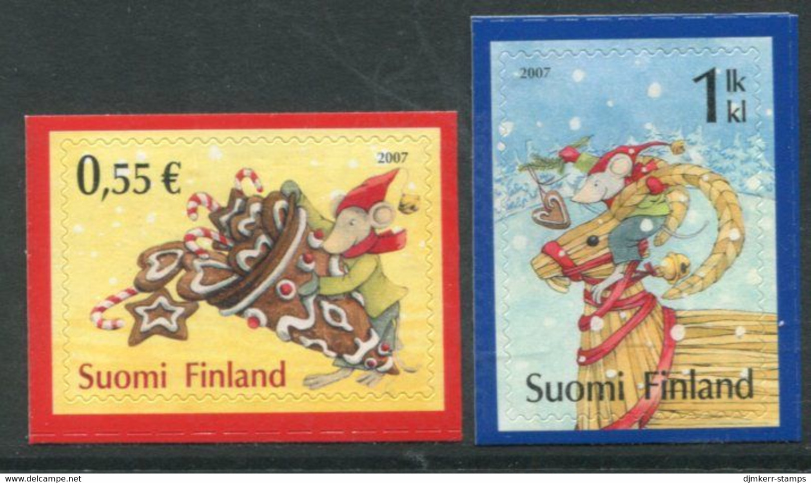 FINLAND 2007 Christmas MNH / **.  Michel  1868-69 - Neufs