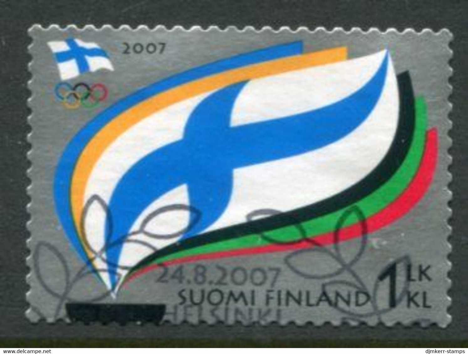 FINLAND 2007 Olympic Committee Centenary Used.  Michel  1866 - Gebraucht