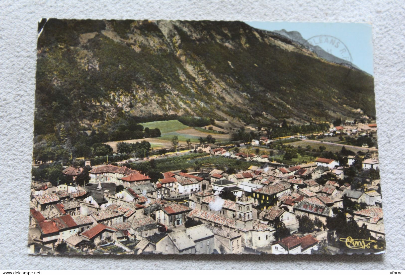 Cpm, Vif, Centre Du Village, Vue Aérienne, Isère 38 - Vif